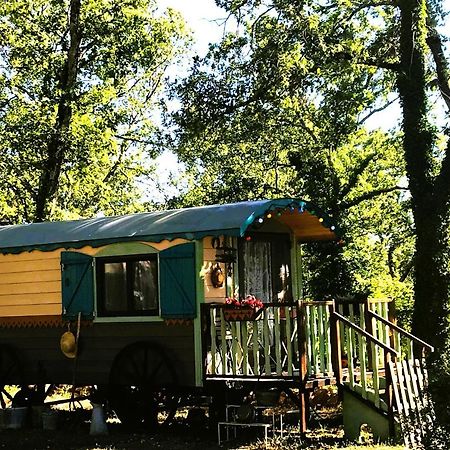 "La Brindille" Roulotte Tzigane De Charme Hebergement Insolite Saint-Paul-en-Foret Exterior photo